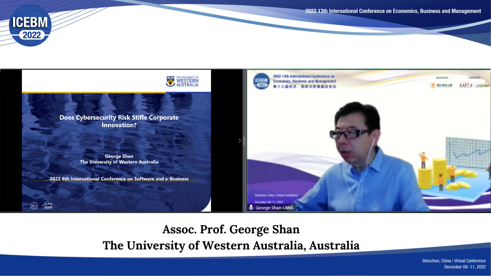 Assoc. Prof. George Shan